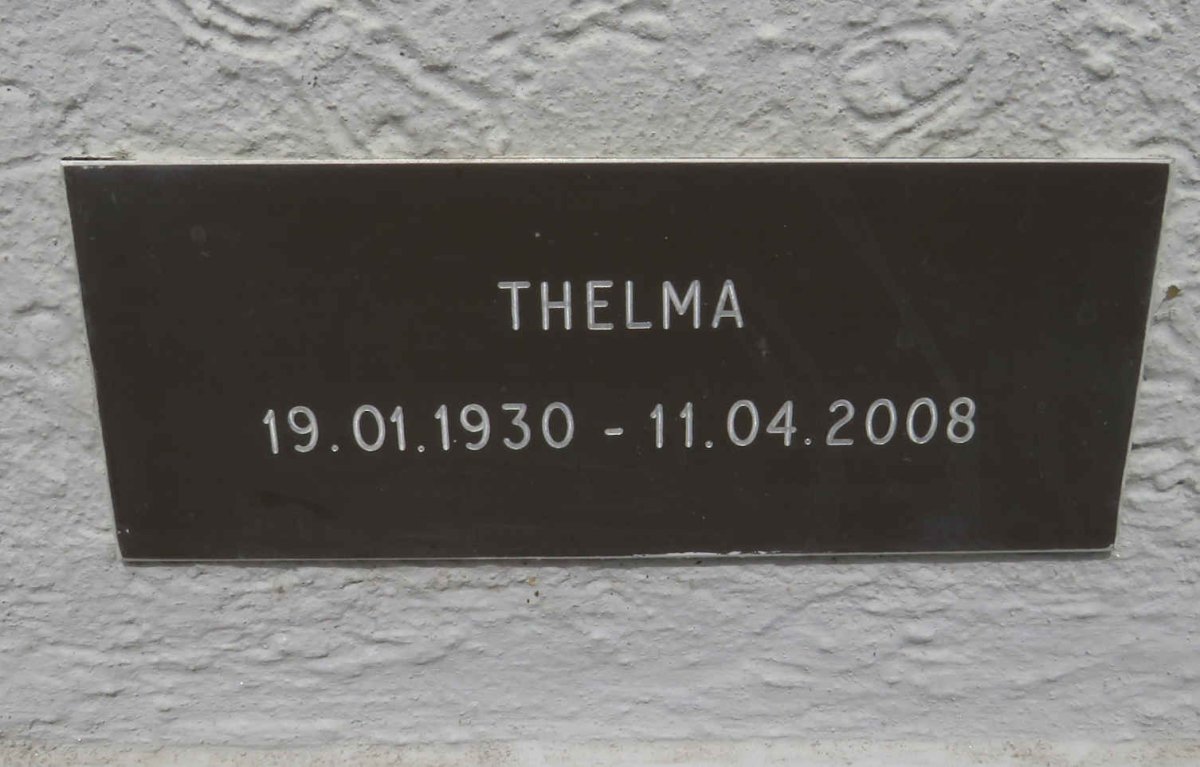 ? Thelma 1930-2008