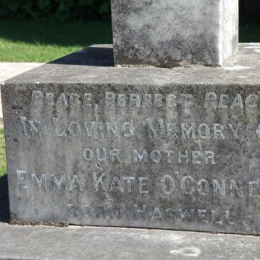 O’CONNELL Emma Kate nee HASWELL 1833-1907
