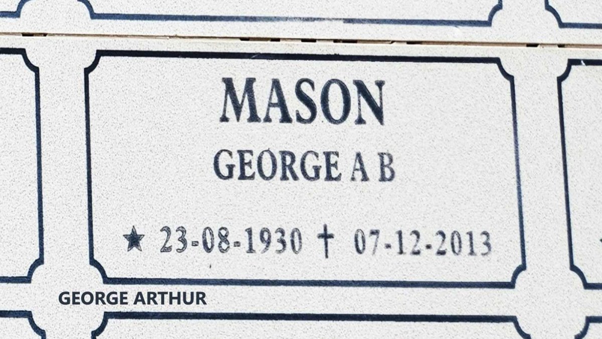 MASON George Arthur B. 1930-2013