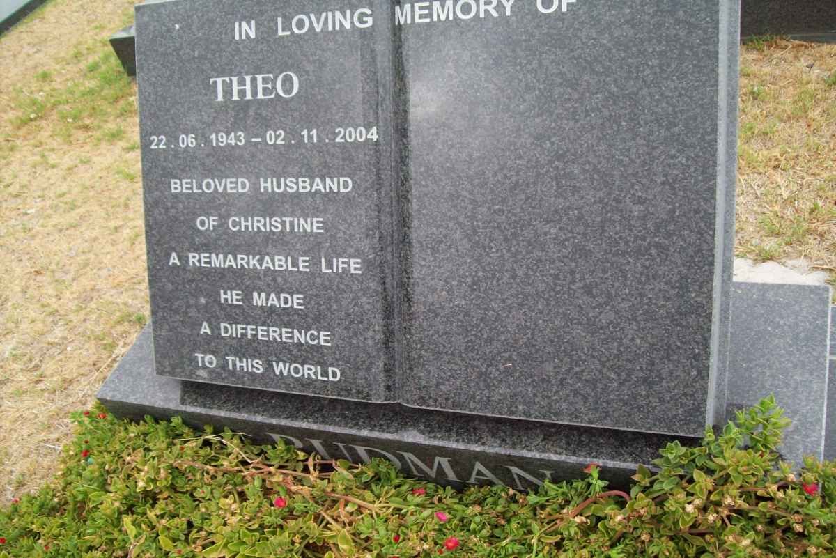 BUDMAN Theo 1943-2004