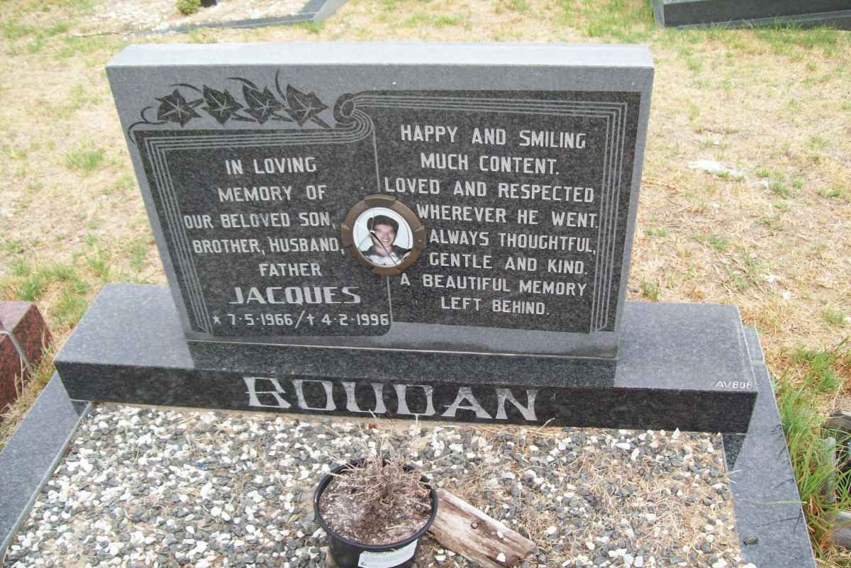 BOUDAN Jacques 1966-1996
