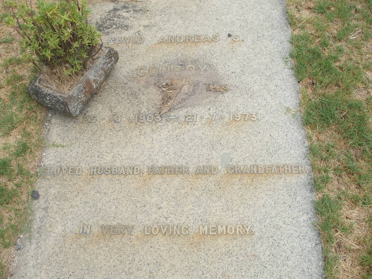 CONROY David Andreas S. 1903-1973