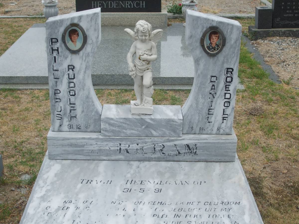 MARKRAM Phillippus Rudolph 1981-1991 :: MARKRAM Daniel Roedolf 1985-1991
