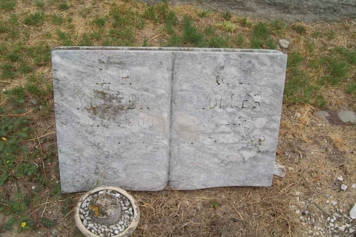 MULLER A.P. 1906-1981 &amp; G.J. 1897-1983