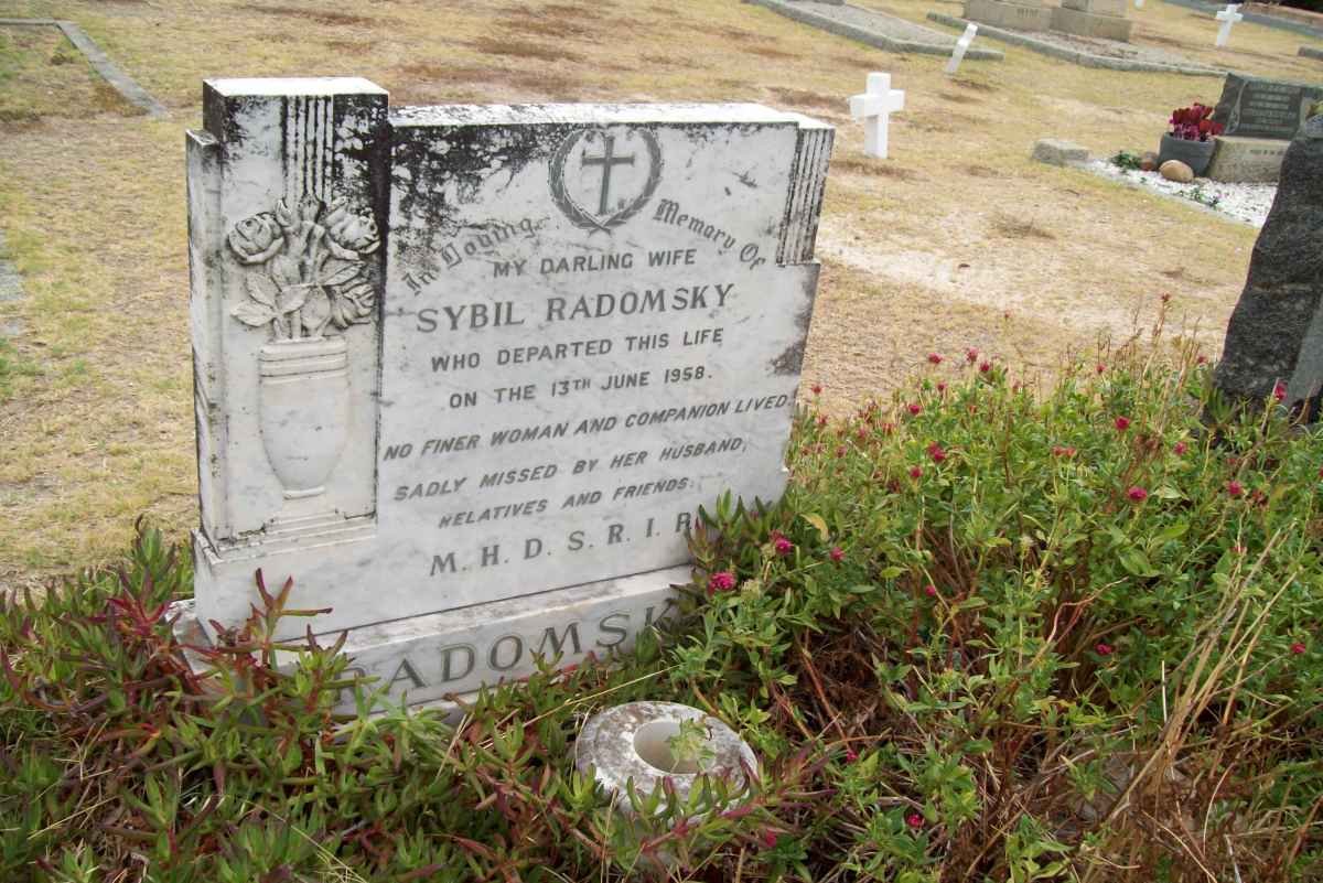 RADOMSKY Sybil -1958