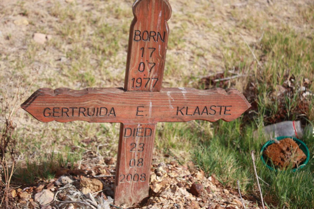 KLAASTE Gertruida E. 1977-2008