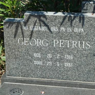 THERON Georg Petrus 1916-1997