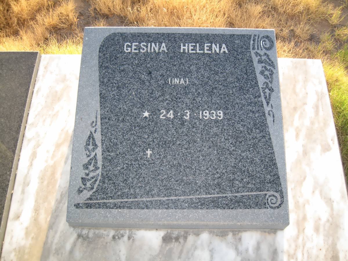 BASSON Gesina Helena 1939-