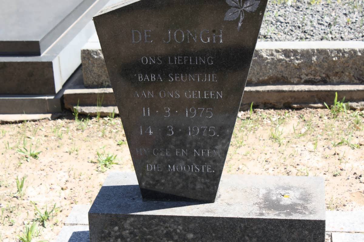JONGH Baba, de 1975-1975