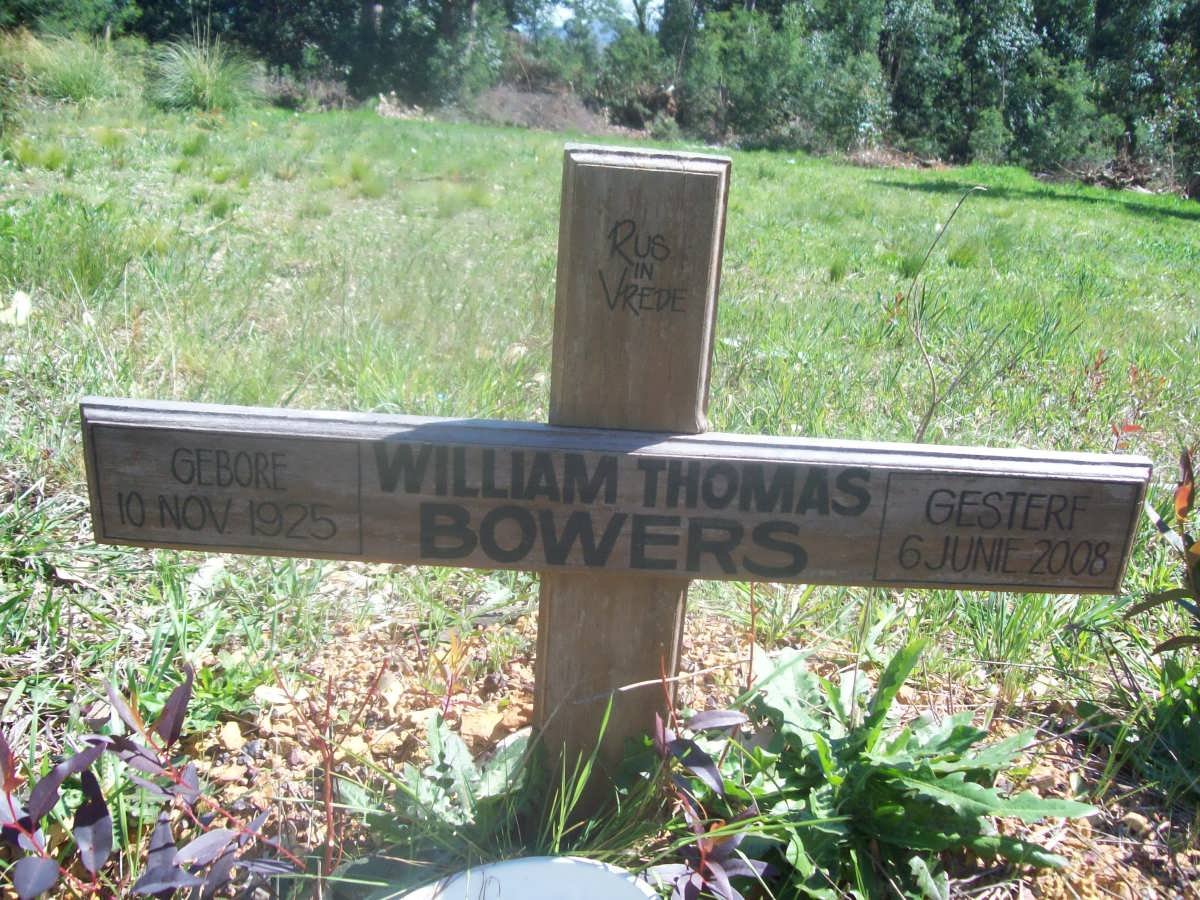 BOWERS William Thomas 1925-2008