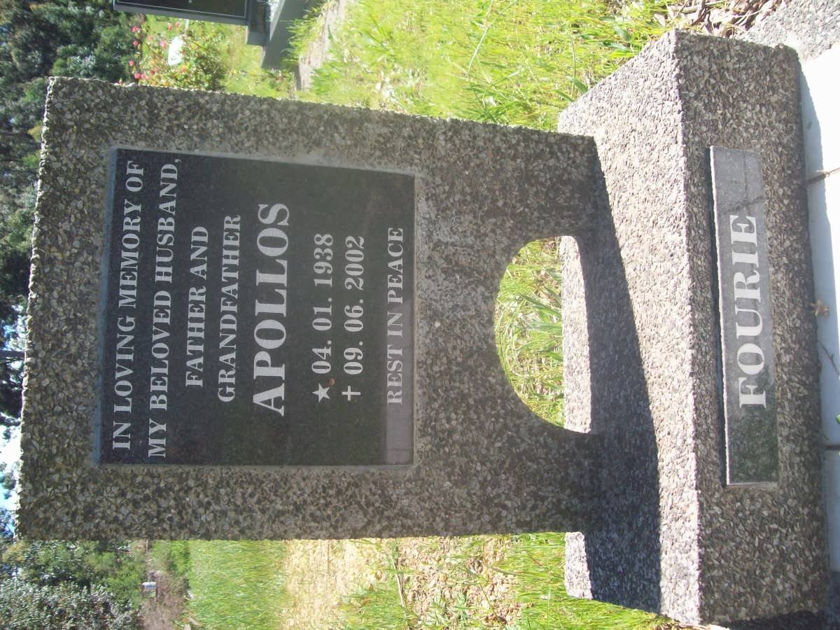 FOURIE Apollos 1938-2002