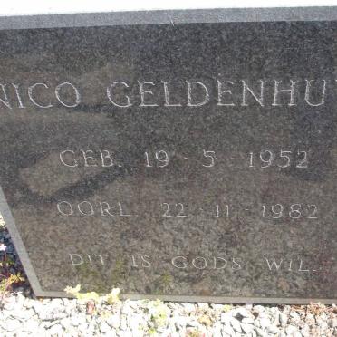 GELDENHUYS Nico 1952-1982
