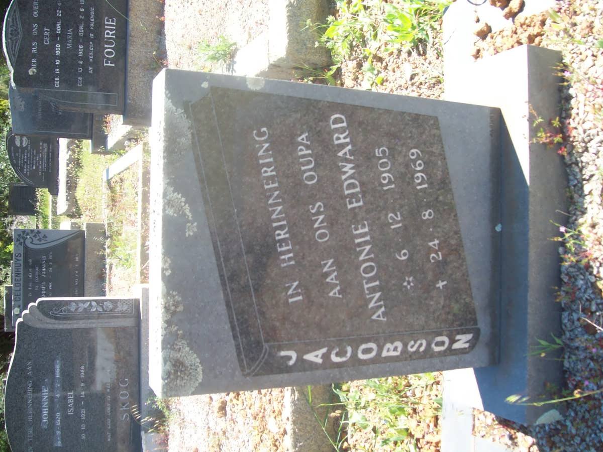 JACOBSON Antonie Edward 1905-1969