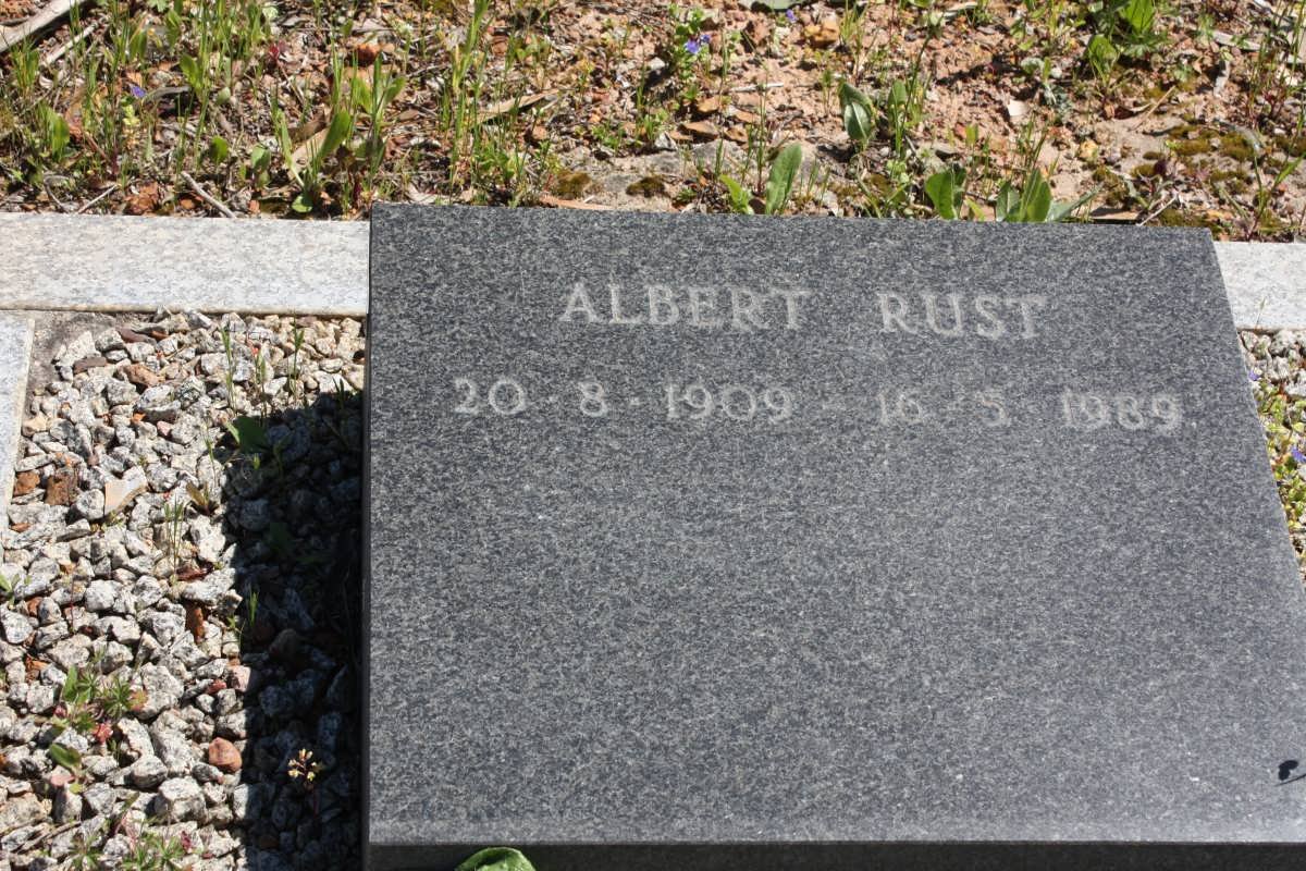 RUST Albert 1909-1989