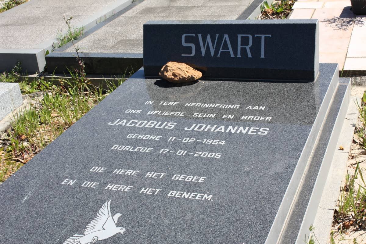 SWART Jacobus Johannes 1954-2005