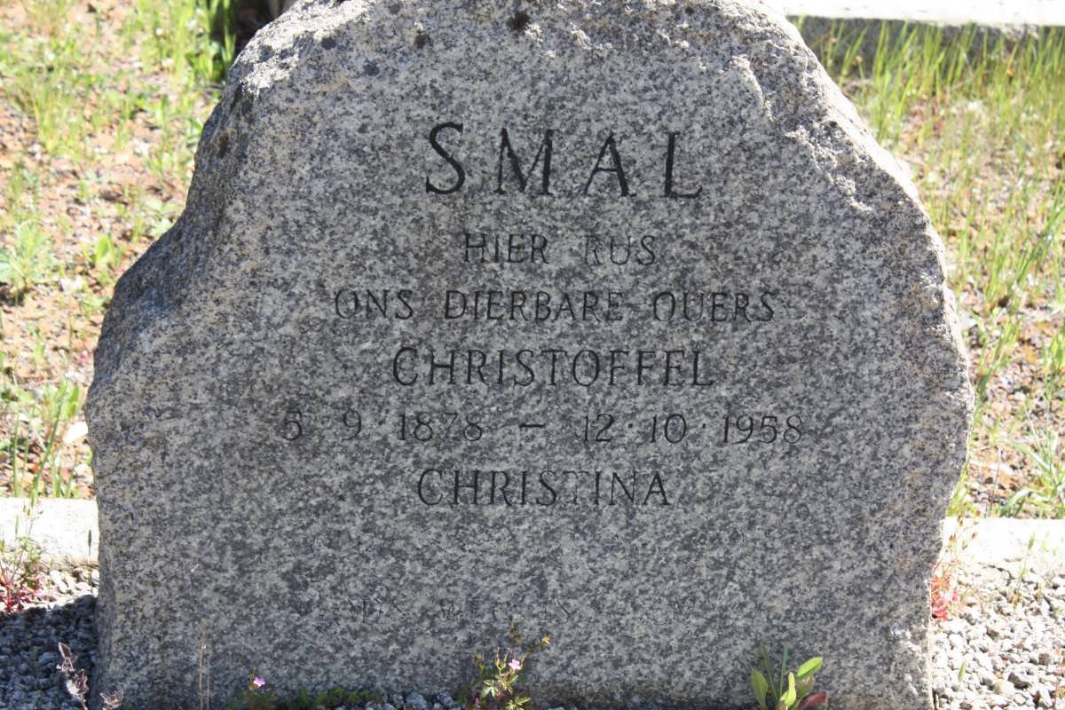 SMAL Christoffel 1878-1958 &amp; Christina