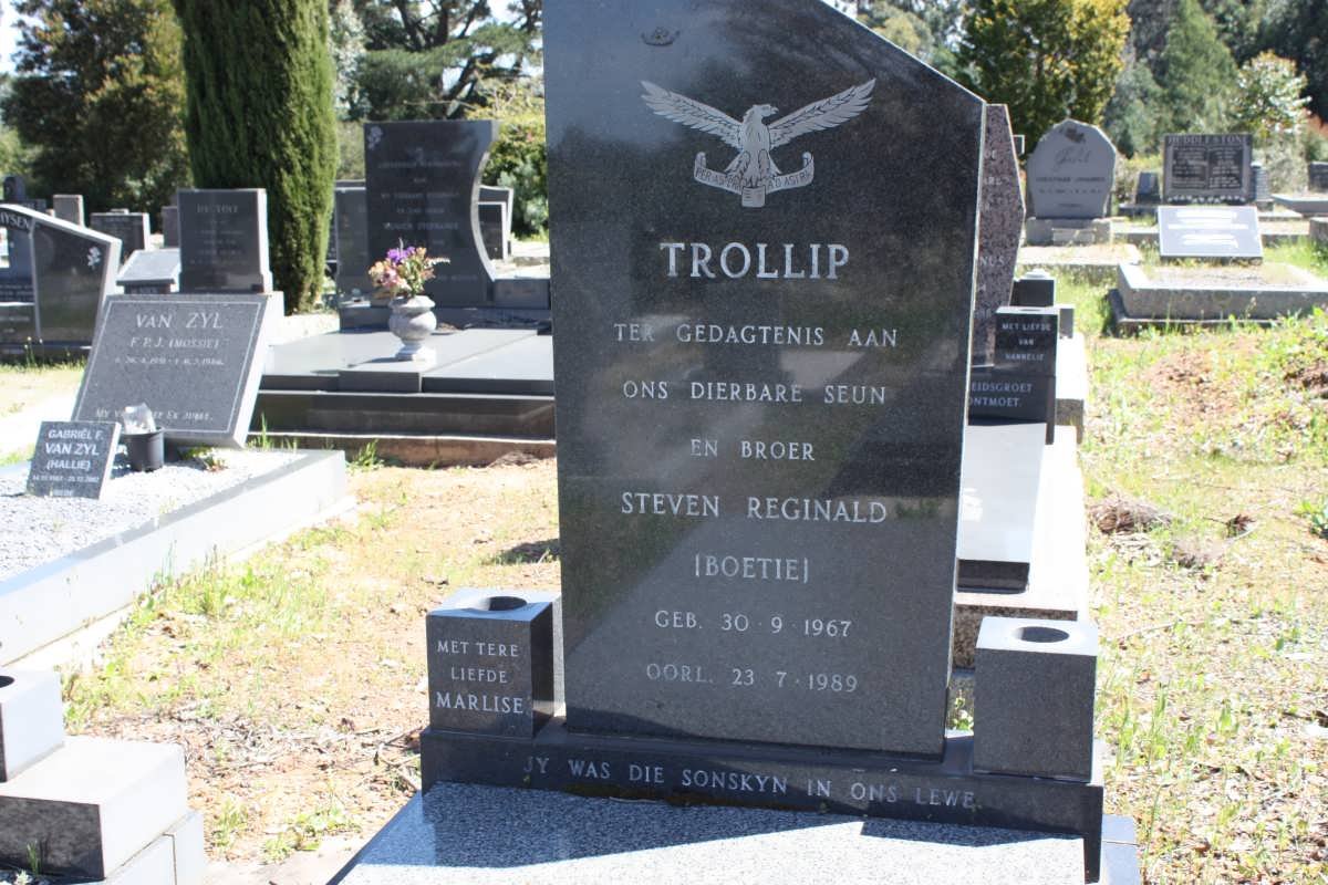 TROLLIP Steven Reginald 1967-1989