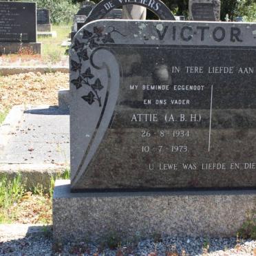 VICTOR A.B.H. 1934-1973