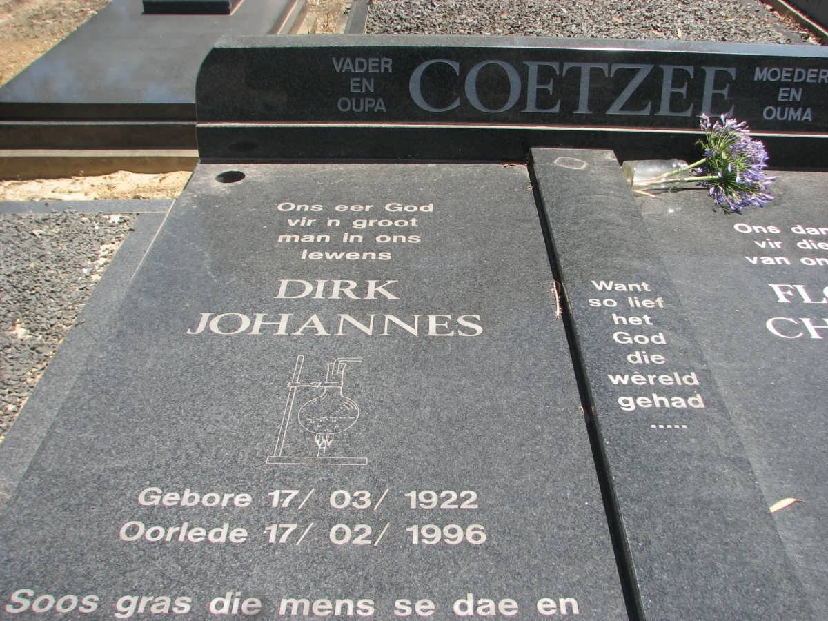 COETZEE Dirk Johannes 1922-1996