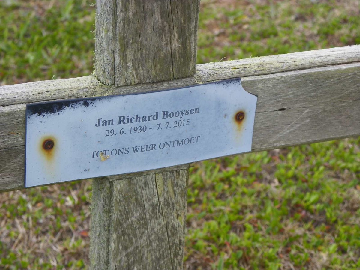 BOOYSEN Jan Richard 1930-2015
