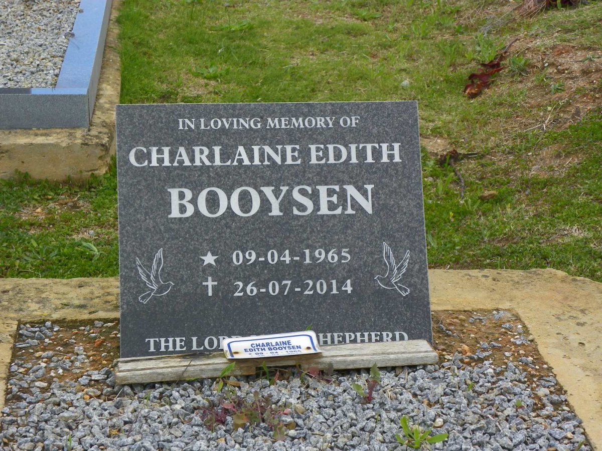 BOOYSEN Charlaine Edith 1965-2014