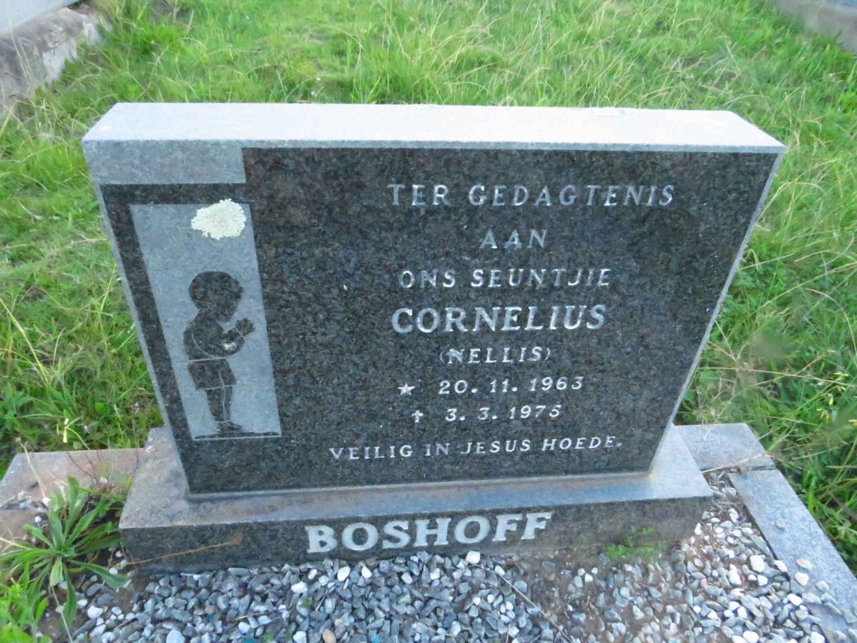 BOSHOFF Cornelius 1963-1975