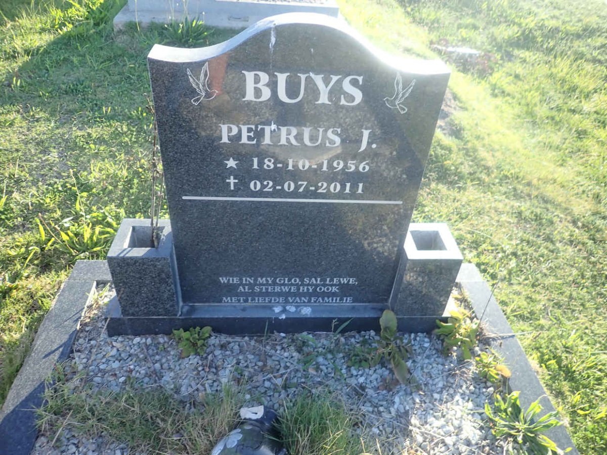 BUYS Petrus J. 1956-2011