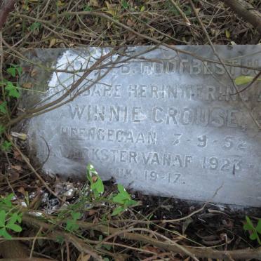 CROUSE Winnie -1952