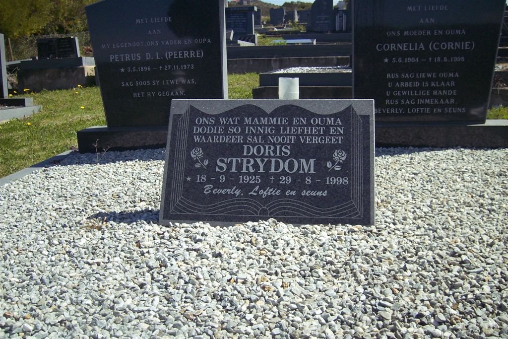STRYDOM Doris 1925-1998