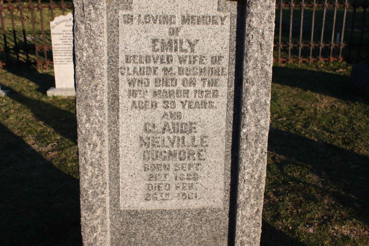 DUGMORE Claude Melville 1883-1961 &amp; Emily -1928