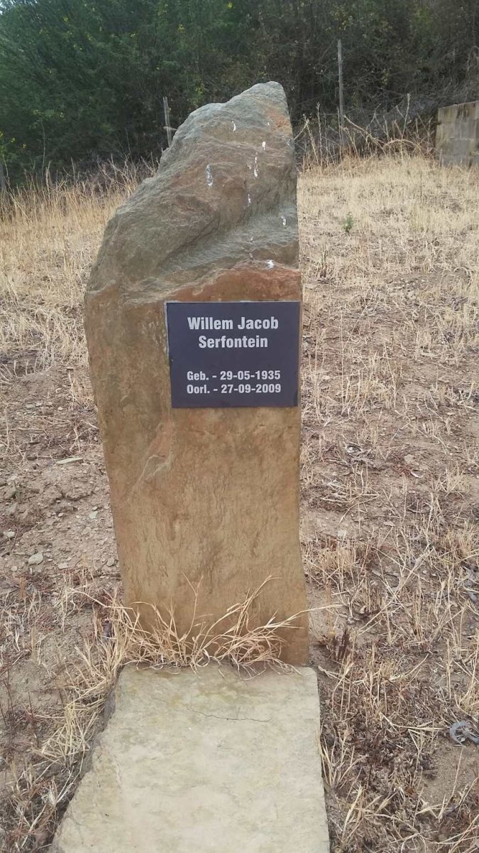 SERFONTEIN Willem Jacob 1935-2009