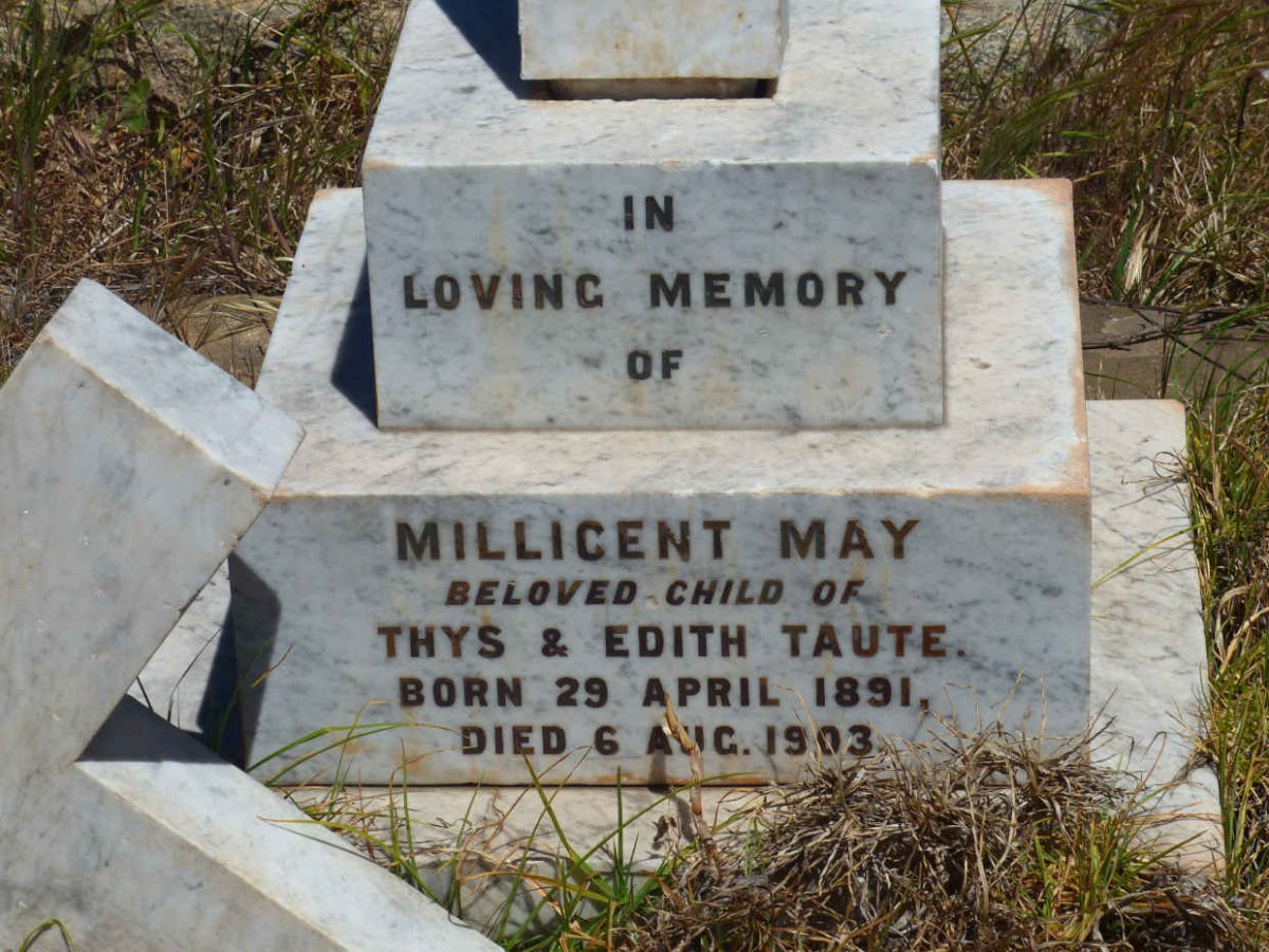 TAUTE Millicent May 1891-1903