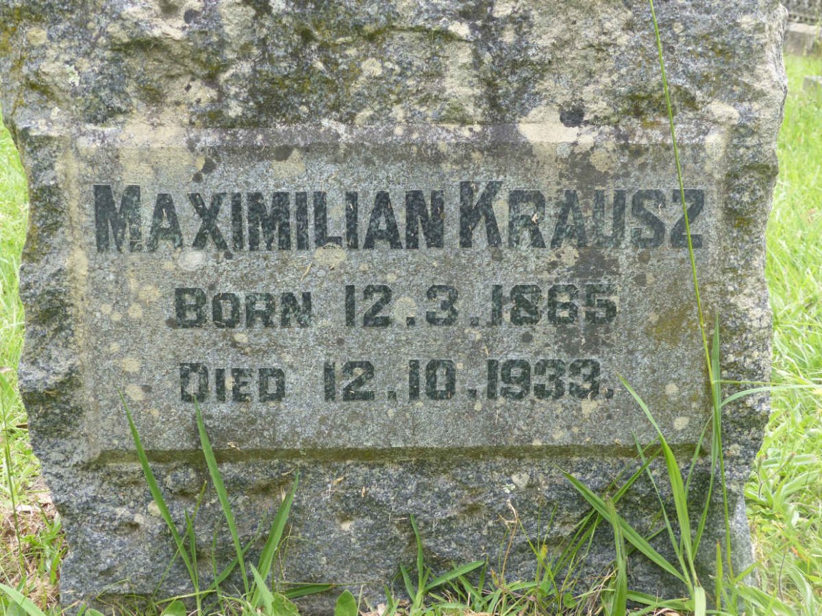 KRAUSZ Maximilian 1865-1933