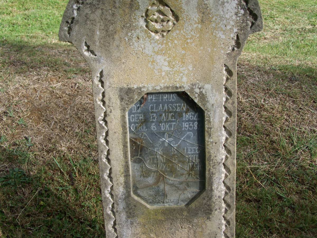 CLAASSEN Petrus D.J. 1864-1938