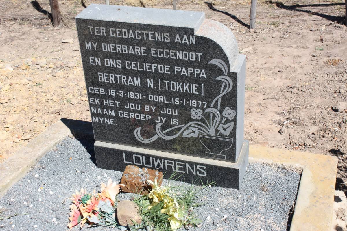 LOUWRENS Bertram N. 1931-1977