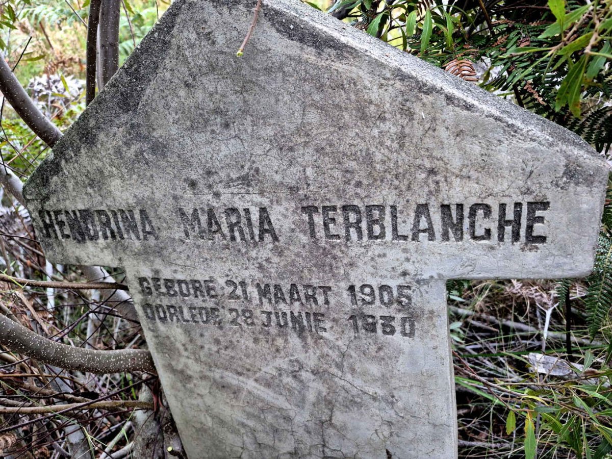 TERBLANCHE Hendrina Maria 1905-1930