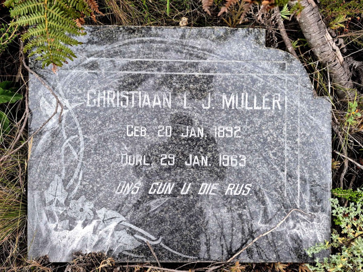 MULLER Christiaan L.J. 1892-1963