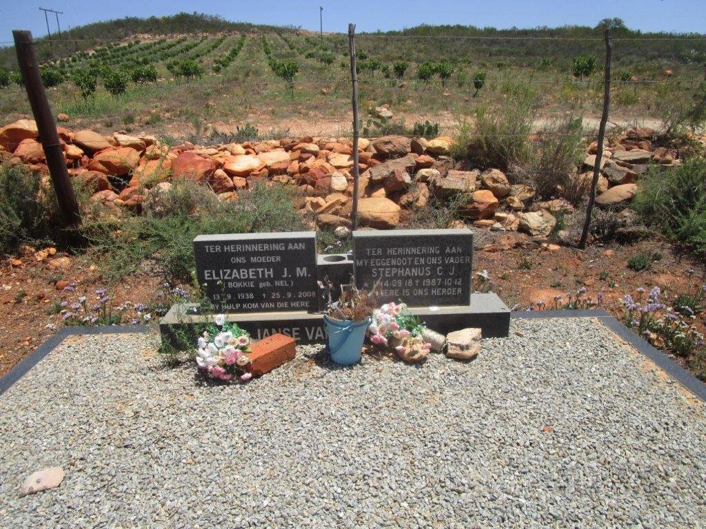RENSBURG Stephanus C.J., Janse van 1914-1987 &amp; Elizabeth J.M. NEL 1938-2008