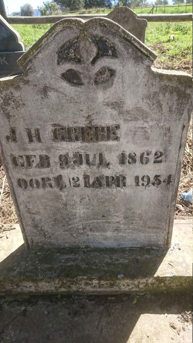 GREBE J.H. 1862-1954