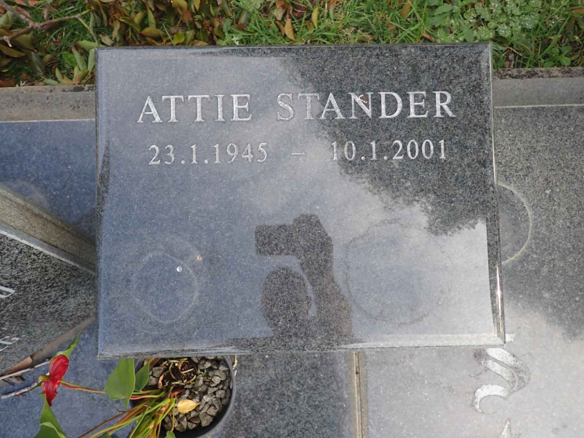 STANDER Attie 1945-2001