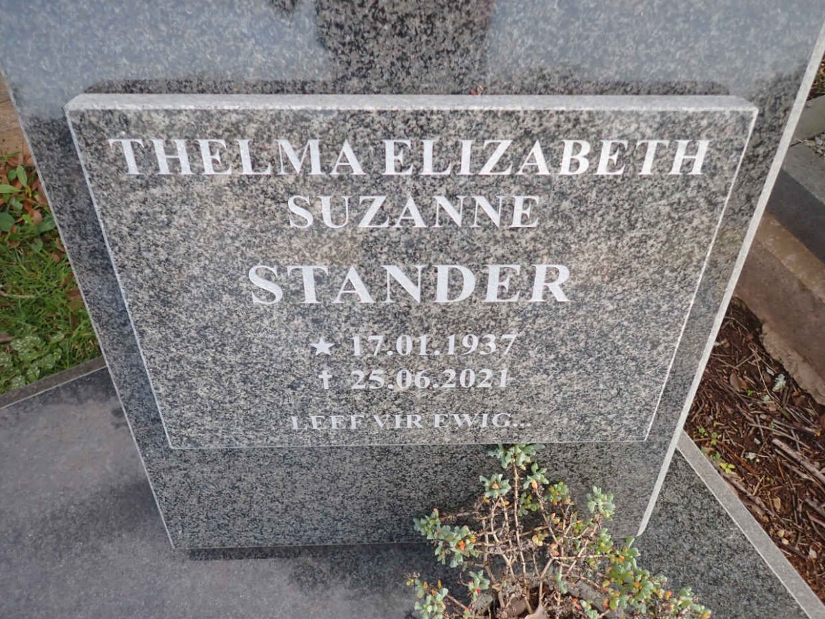 STANDER Johannes Jacobus 1935-1990 & Thelma Elizabeth Suzanne 1937-2021 _2