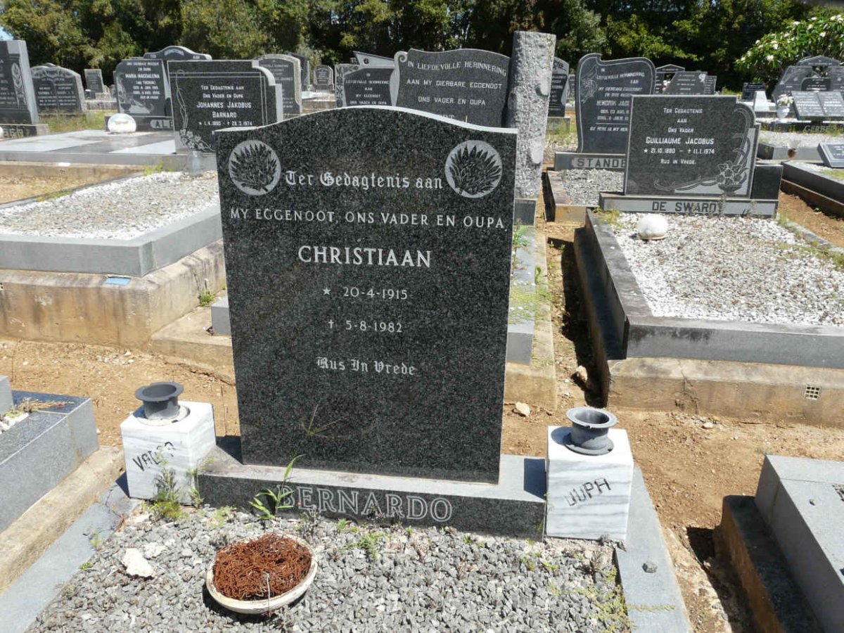 BERNARDO Christiaan 1915-1982
