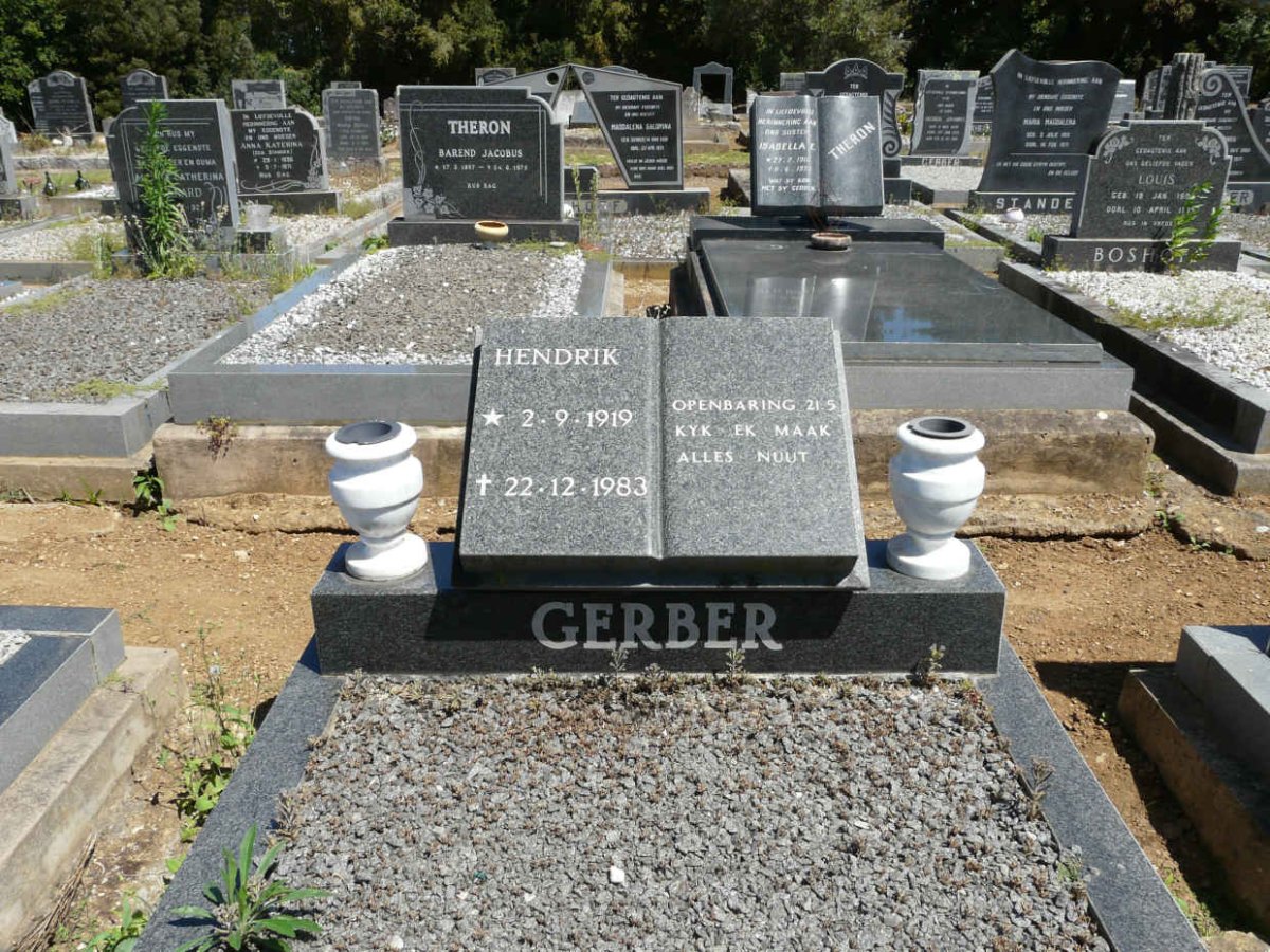 GERBER Hendrik 1919-1983