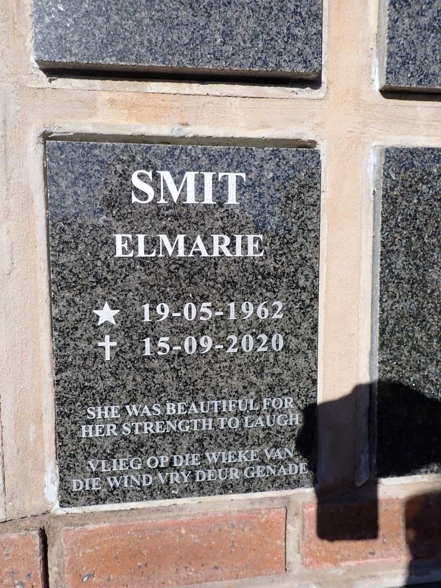 SMIT Elmarie 1962-2020