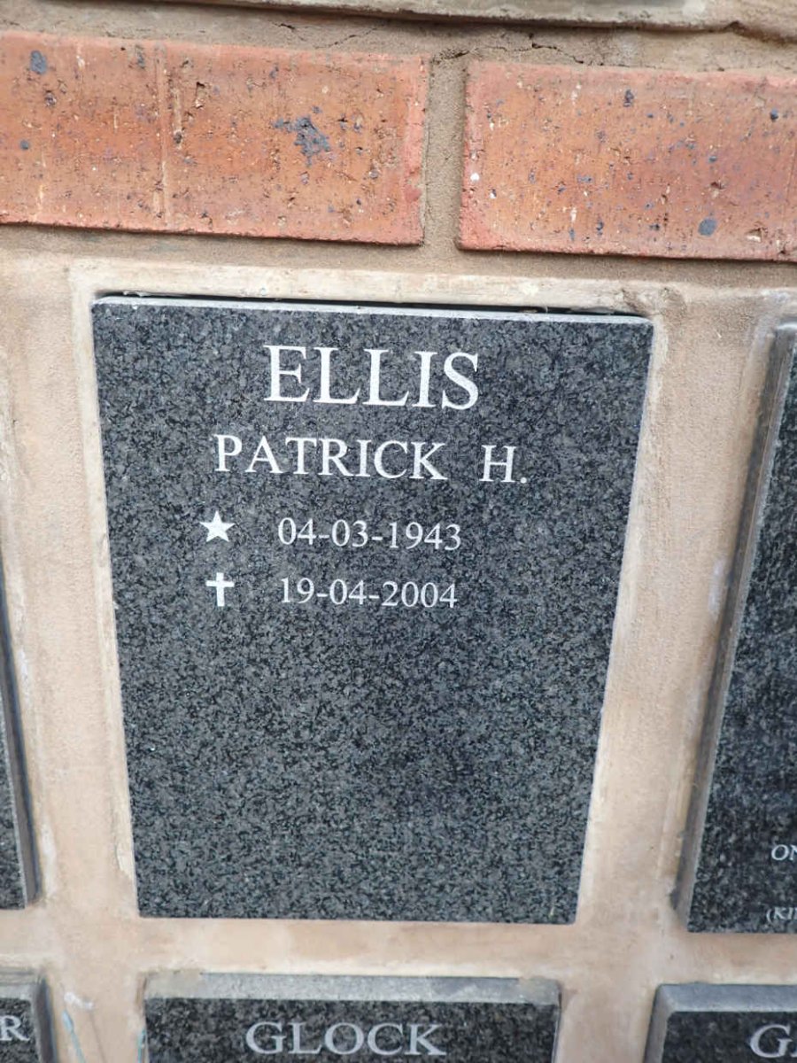 ELLIS Patrick H. 1943-2004