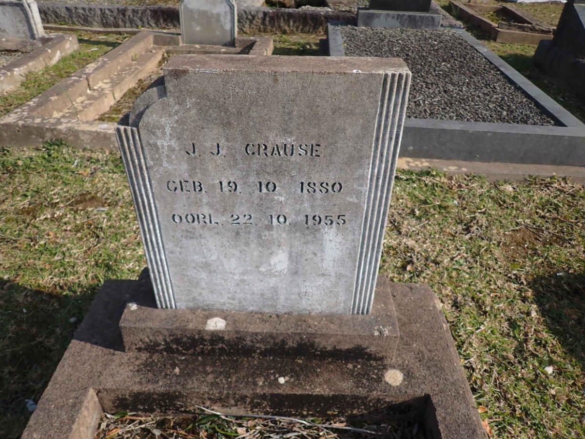 CRAUSE J.J. 1880-1955