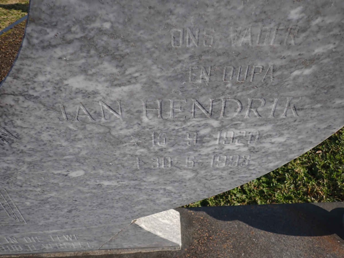 STANDER Jan Hendrik 1920-1993 & Magaretha E.J. 1929-1989_3