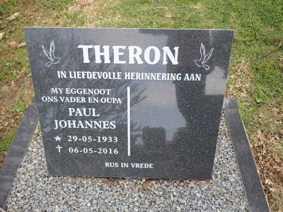 THERON Paul Johannes 1933-2016