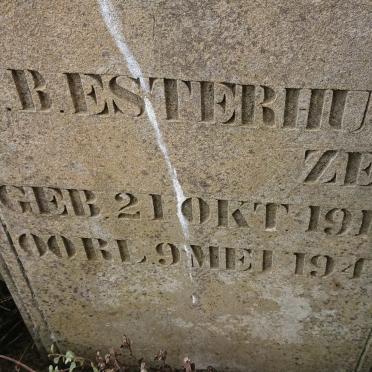 ESTERHUIZEN M.B. 1917-1941