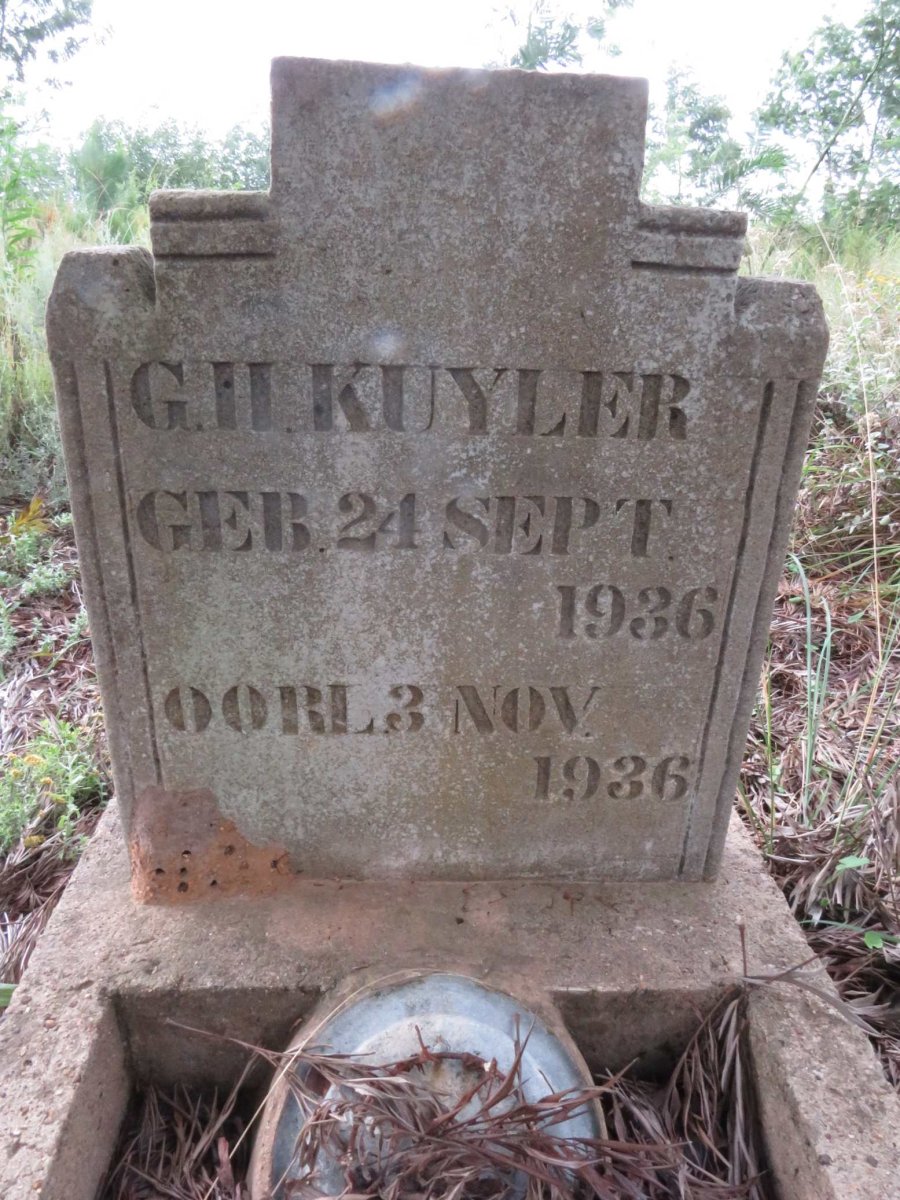 KUYLER G.H. 1936-1936